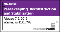 7th Annual Peacekeeping, Reconstruction and Stabilization 7th Annual Peacekeeping, Reconstruction and Stabilization