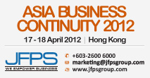 ASIA BUSINESS CONTINUITY 2012 ASIA BUSINESS CONTINUITY 2012