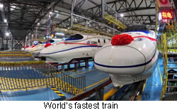 World fastest train
