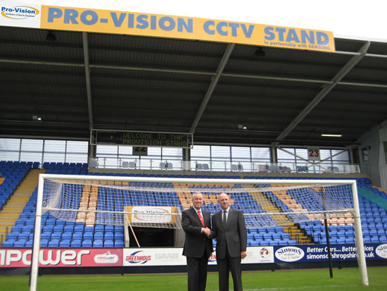 Shrewsbury Town Football Club CCTV