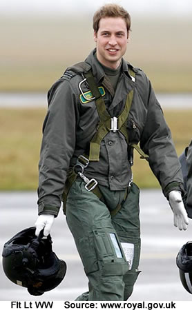 Flt Lt WW    Source: www.royal.gov.uk