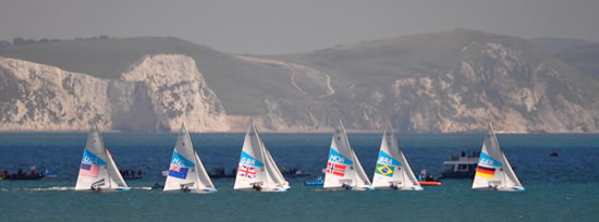 Sonardyne Olympics: NiDAR and Sentinel IDS continuously monitored and protected the 35 square miles of water used during the Olympic and Paralympic sailing events.Photo: Caroline Granycome