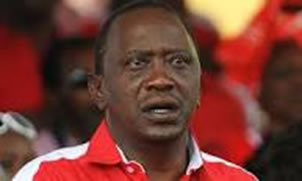 President Uhuru Kenyatta of Kenya